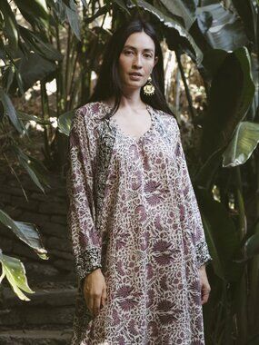 Natalie Martin Silk Print Fiore Dress